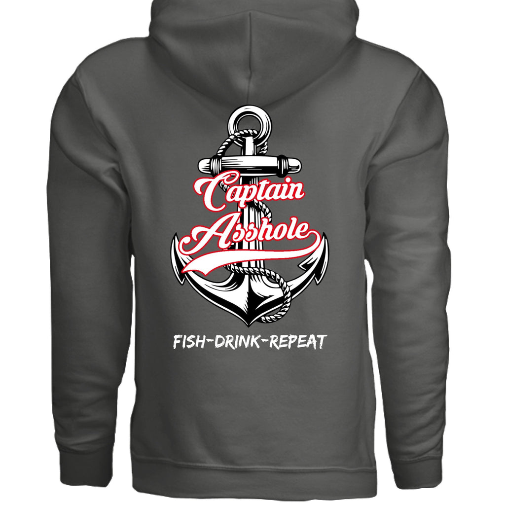 Captain Asshole Hoodie FDR - new - Captain Asshole