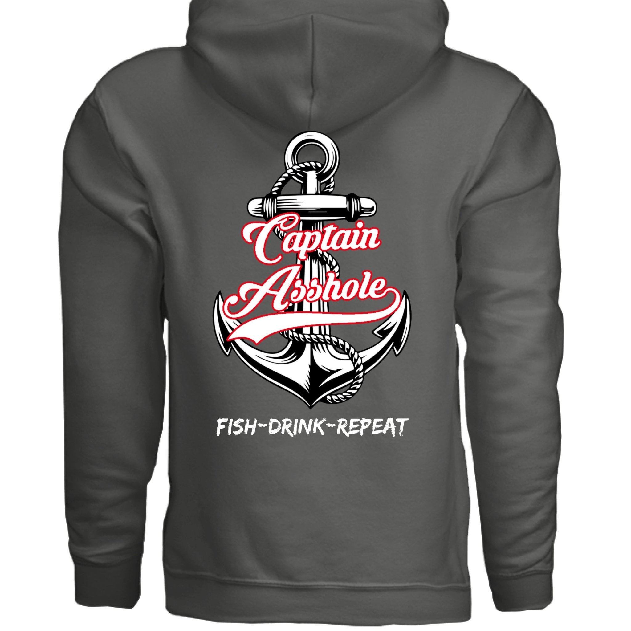 Captain Asshole Hoodie FDR - new - Captain Asshole