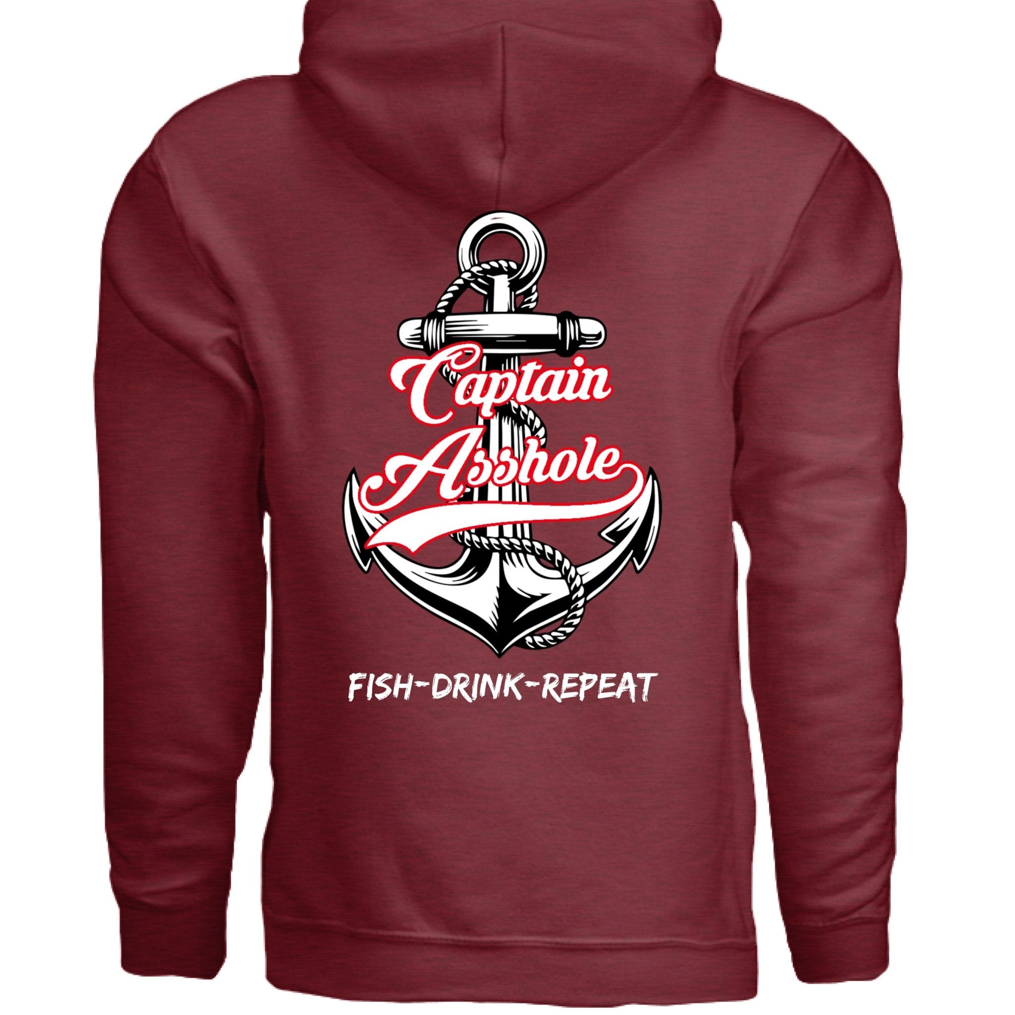 Captain Asshole Hoodie FDR - new - Captain Asshole