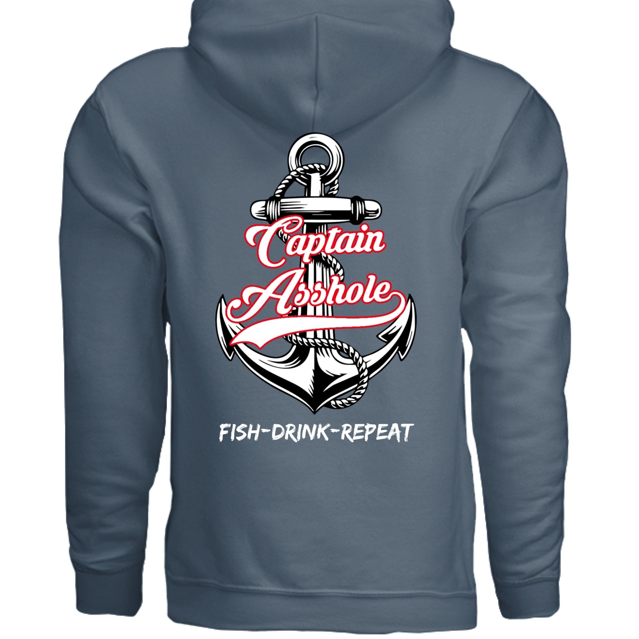 Captain Asshole Hoodie FDR - new - Captain Asshole