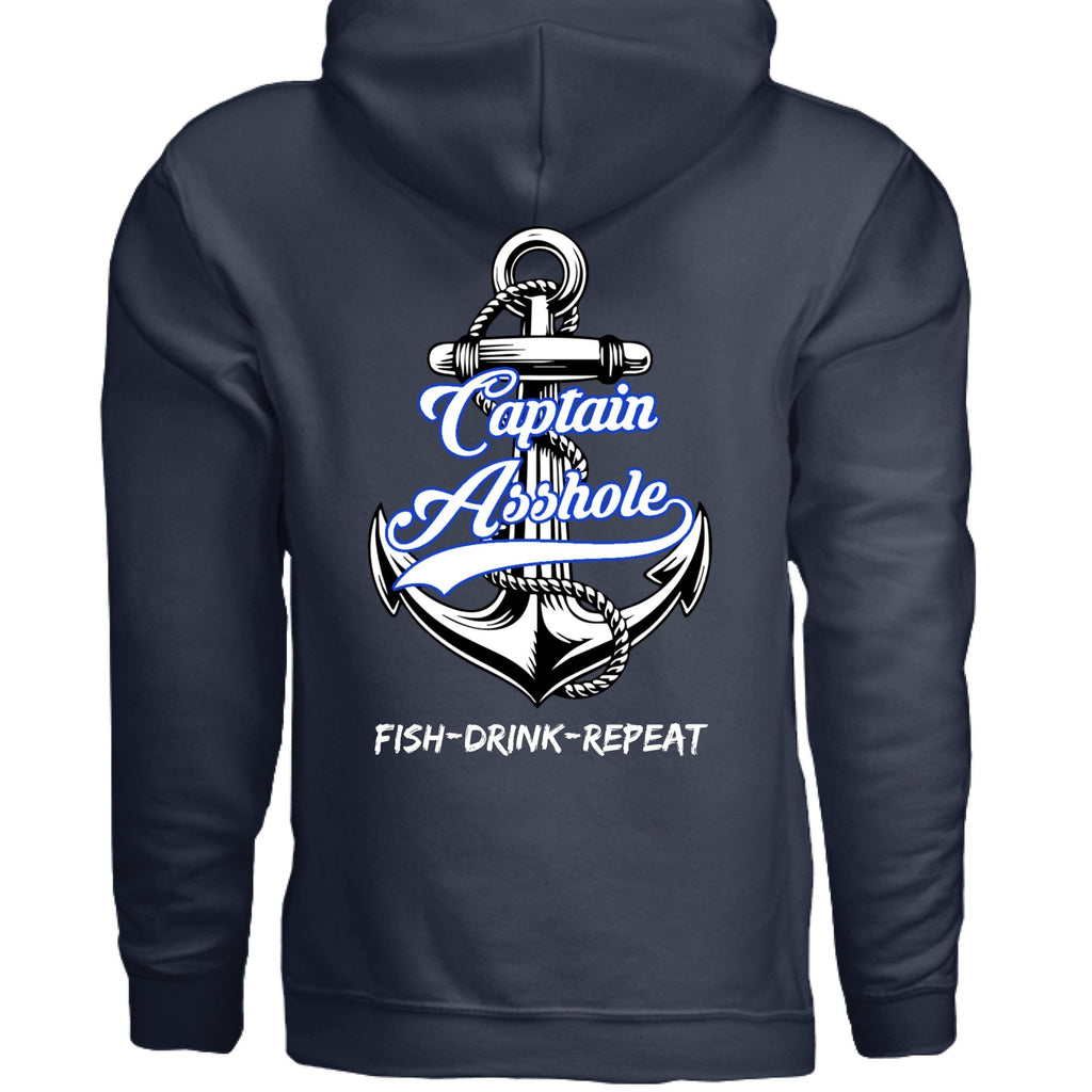 Captain Asshole Hoodie FDR - new - new - Captain Asshole
