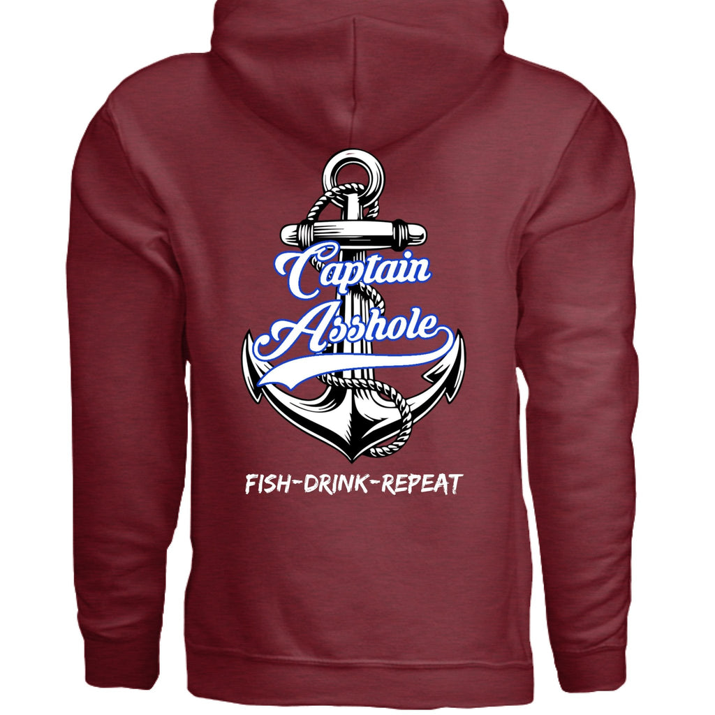 Captain Asshole Hoodie FDR - new - new - Captain Asshole