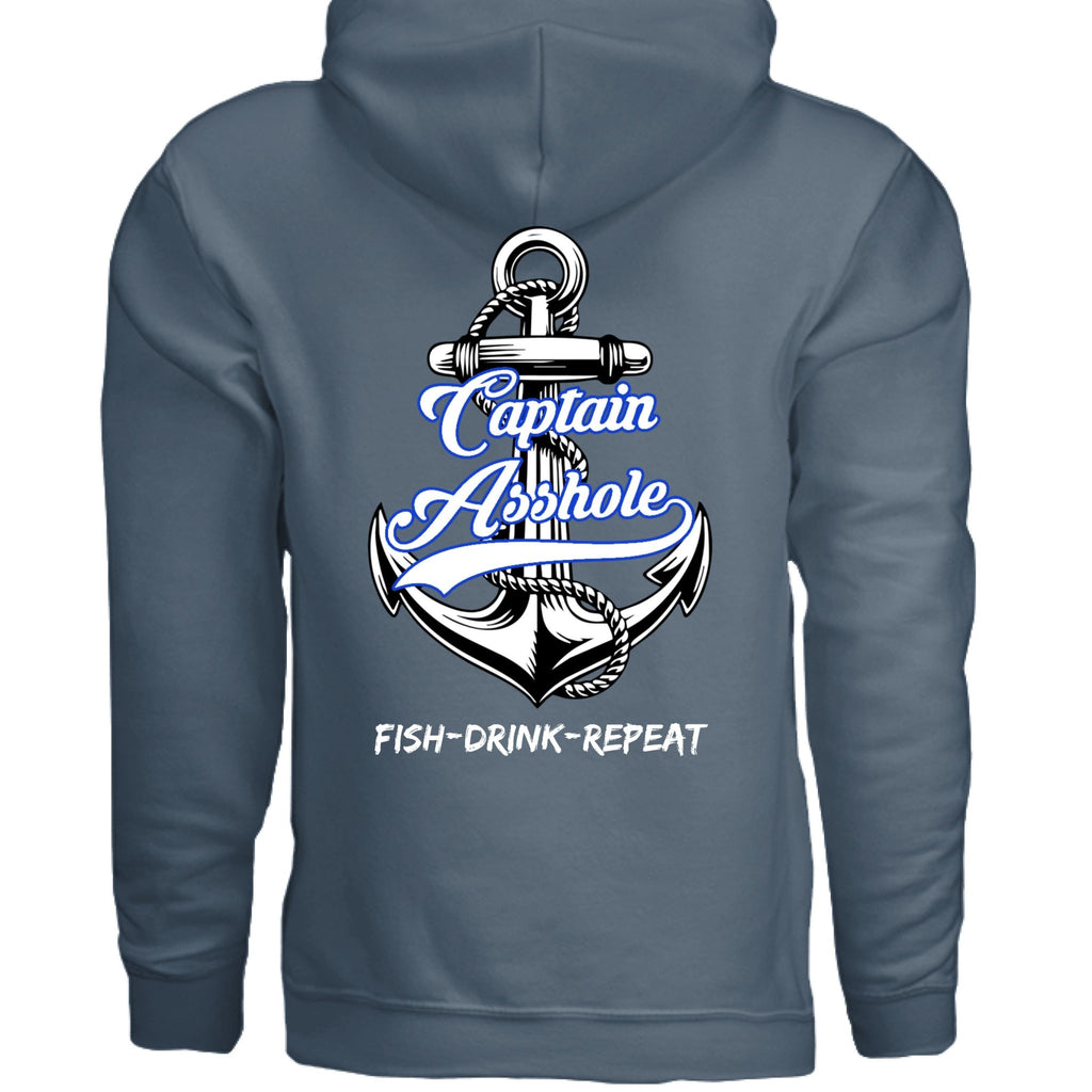Captain Asshole Hoodie FDR - new - new - Captain Asshole