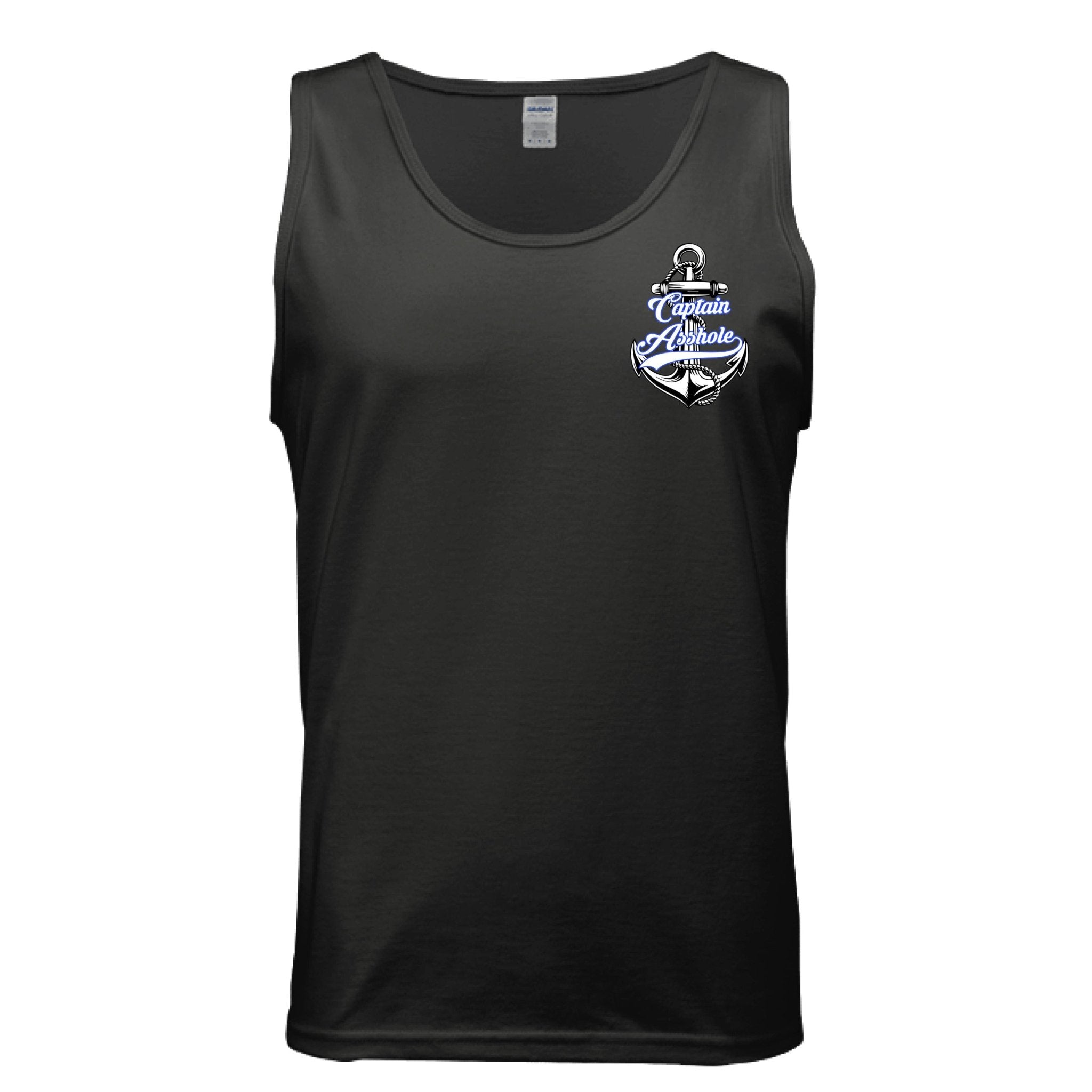 Captain Asshole Tank Top FDR - new - Captain Asshole