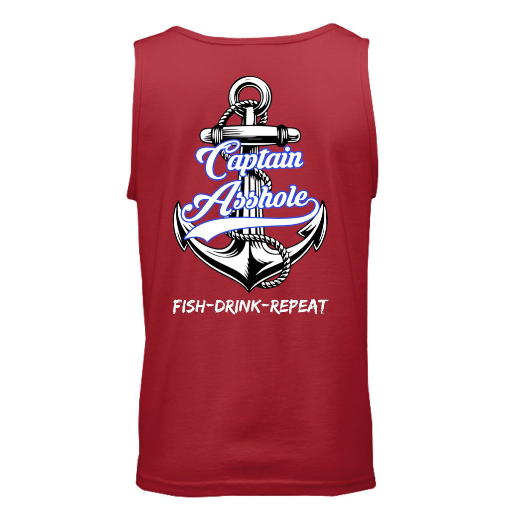 Captain Asshole Tank Top FDR - new - Captain Asshole
