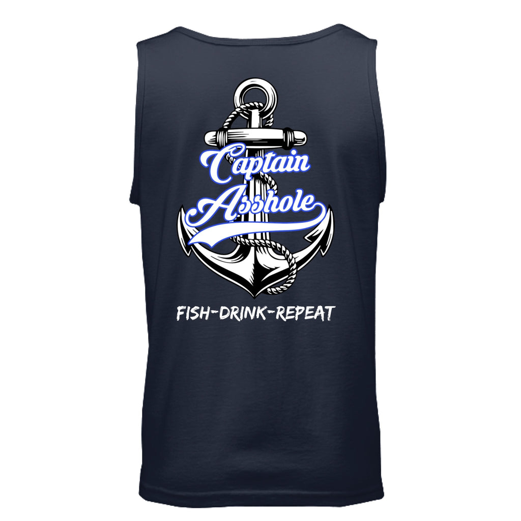 Captain Asshole Tank Top FDR - new - Captain Asshole