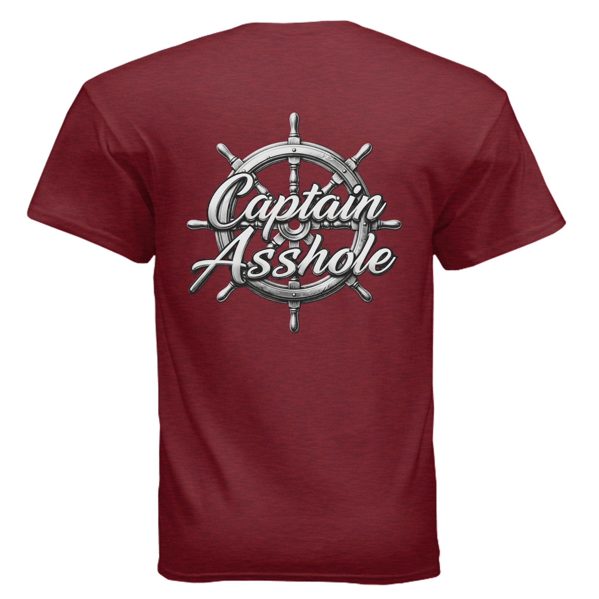 Captain Asshole Wheel T-Shirt - new - Captain Asshole