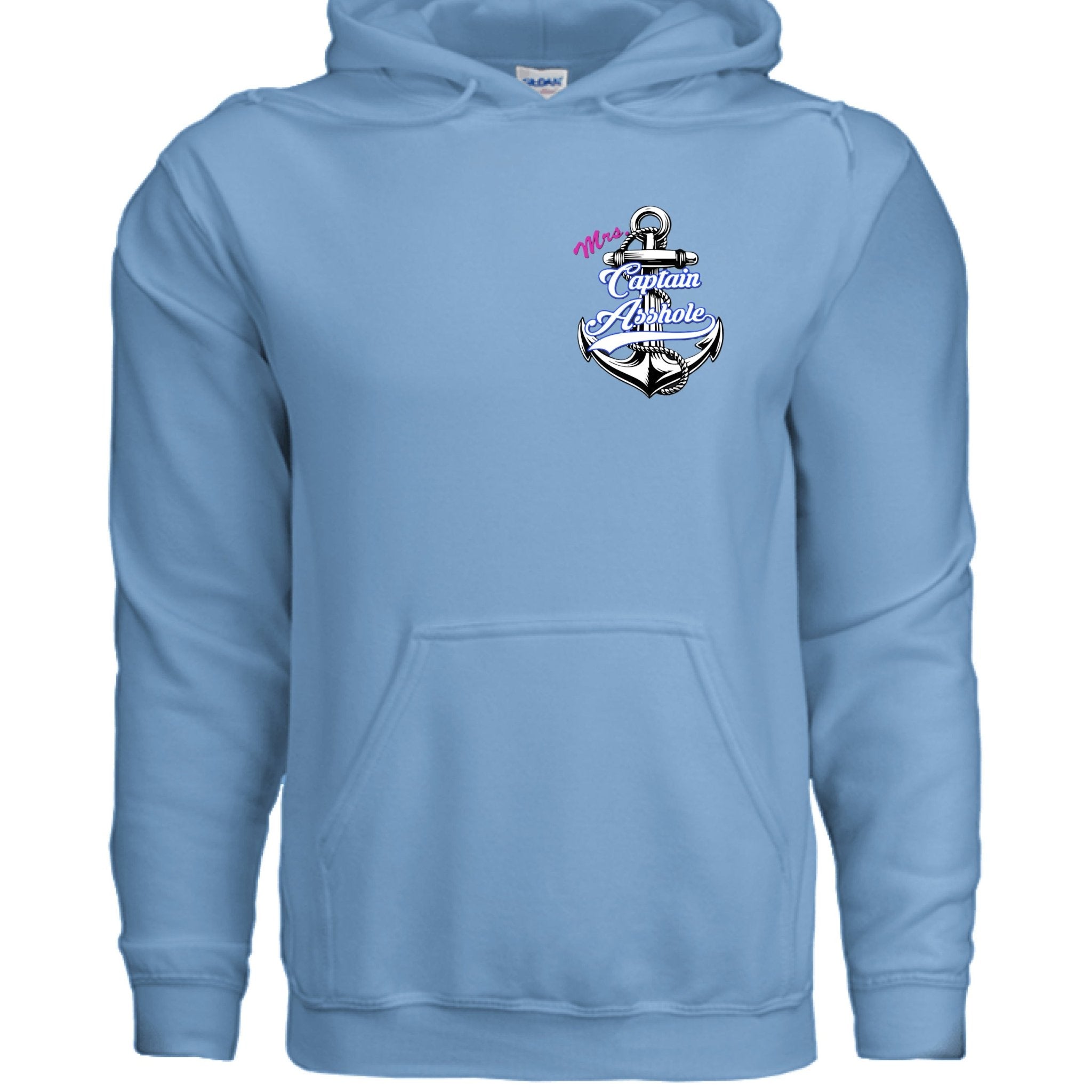 Mrs Captain Asshole Hoodie - new - Captain Asshole