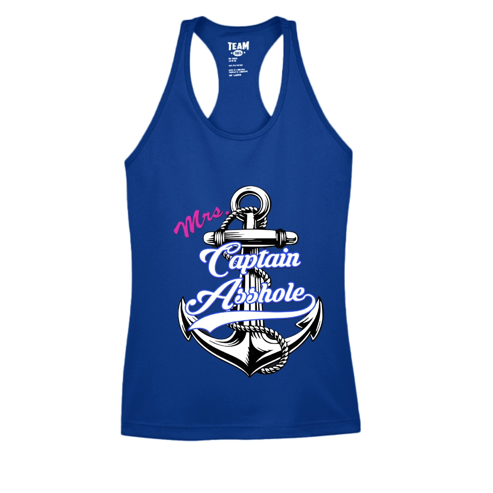 Mrs Captain Asshole Ladies Tee - new - new - Captain Asshole