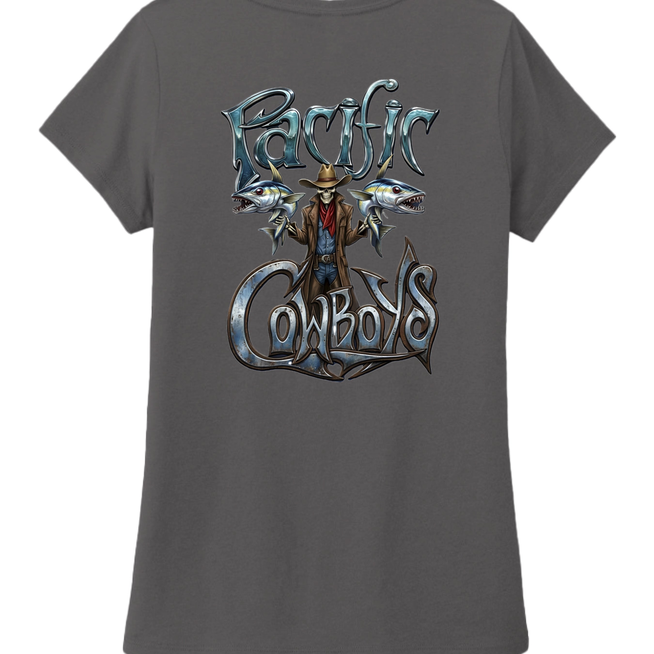 Heathered Charcoal - BACK