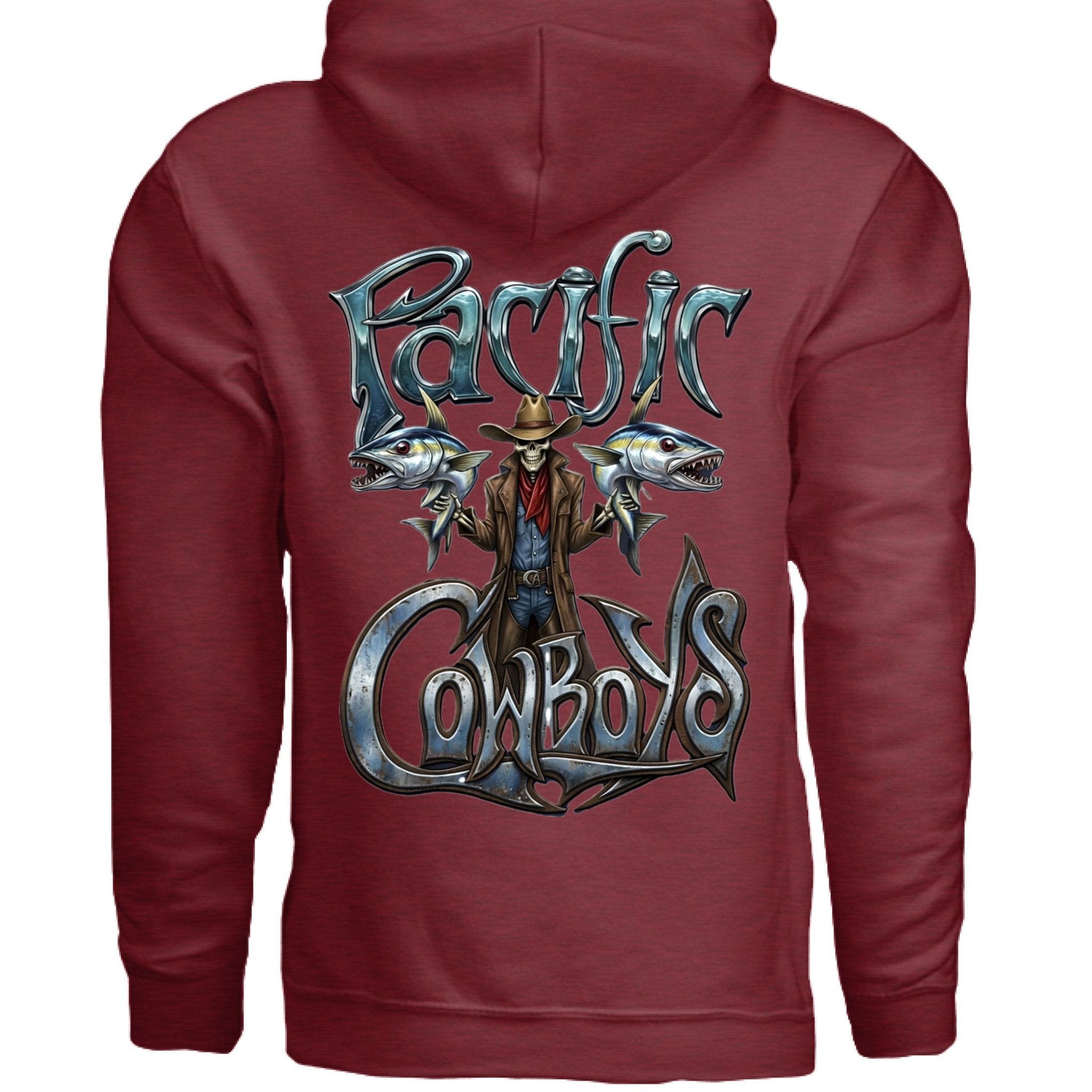 Pacific Cowboys Pistols Hoodie - new - Captain Asshole